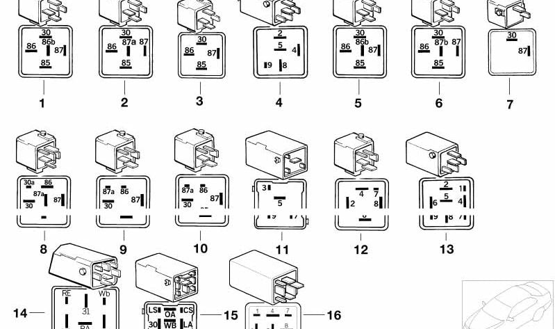 Conector eléctrico dorado OEM 61368366282 para BMW E36, E46, E34, E32, E38, E31, E53. Original BMW.