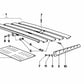 Tuerca de sombrerete OEM 41335480120 para BMW E21, E30, E12, E28, E34, E24, E23, E32, E31. Original BMW