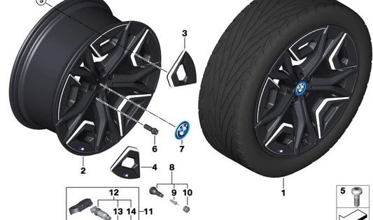 Repuesto para BMW i I20 (OEM 36135A3DE22). Original BMW