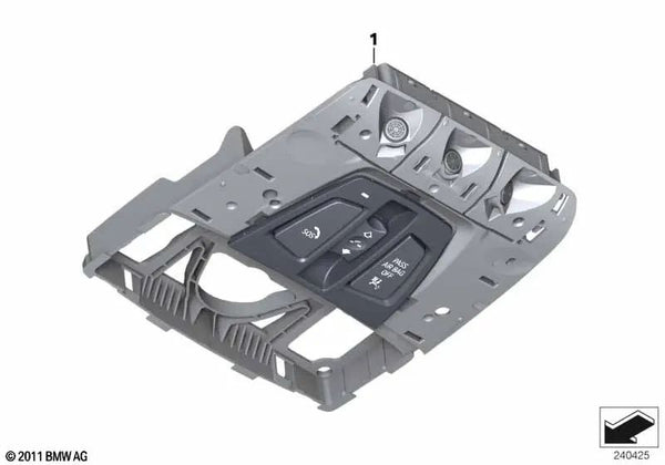 Centro de operaciones en el techo para BMW F20, F21, F22, F87, F30, F31, F34, F80, F32, F36, F82 (OEM 61316826920). Original BMW.