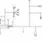 Module de transmission de câblage du moteur pour la série BMW 3 E46 (OEM 12517518042). BMW d'origine.