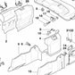 Revestimiento paso de rueda maletero derecho para BMW Serie 7 E38 (OEM 51478164776). Original BMW