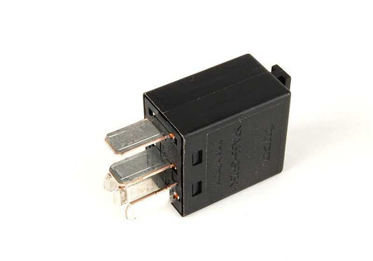 Black switch relay for BMW 1 Series E81, E82, E87, E88; Series 3 E90, E91, E92, E93; Series 5 F07, F10, F11; Series 6 F12, F13; Series 7 F01, F02, F04; X3 F25; X4 F26; X5 E70; X6 E71; Z4 E85 (OEM 61316919113). Genuine BMW