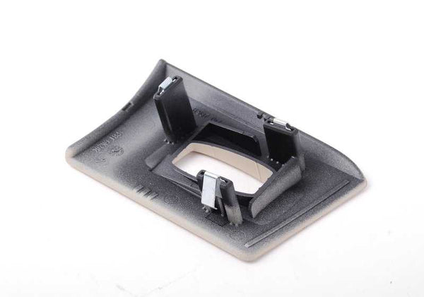 Cubierta para ranura de llave remota para BMW Serie 3 E90, E91, E92, E93 (OEM 66126957053). Original BMW.