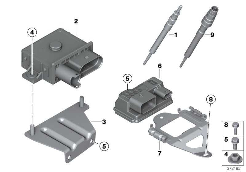 Unidad De Control Precalentamiento Para Bmw E81 E82 E87 E88 E90 E91 E92 E93 E60 E61 E84 E83 .