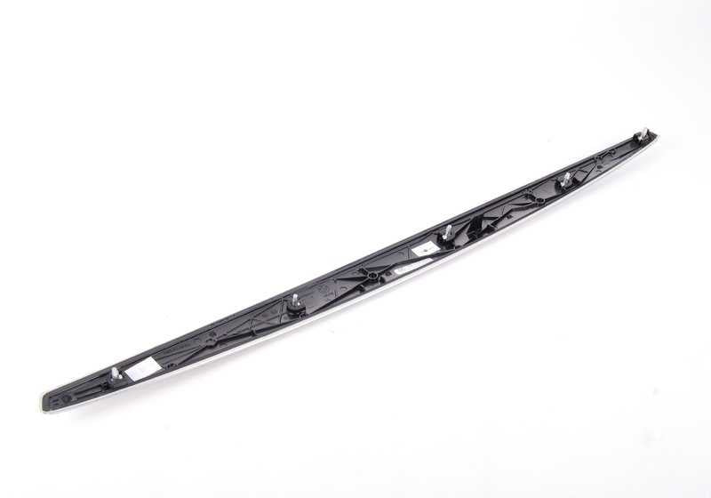 Cubierta I-Tafel Alu glacier-plata para BMW Serie 1 E81, E82, E87N, E88 (OEM 51458037457). Original BMW