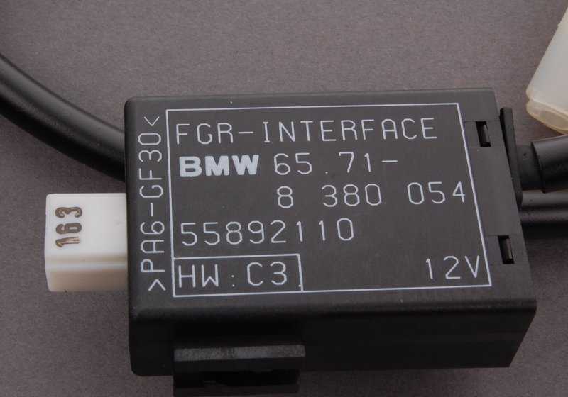 Interface de control de velocidad para BMW Z8 E52 (OEM 65718380054). Original BMW