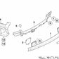 OEM 51127162392 Heck -Stoßstangenunterstützung für BMW E92 und E93. Original BMW.