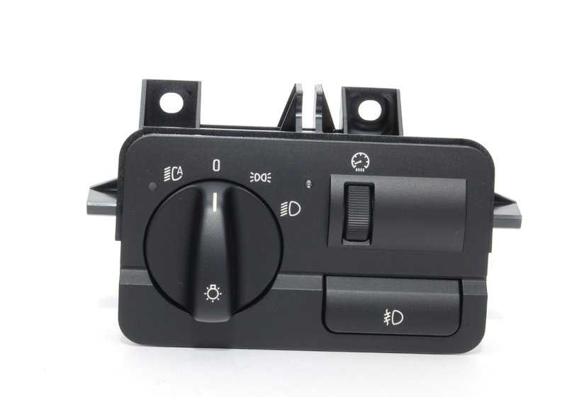 Light switch assembly for BMW 3 Series E46 (OEM 61319133029). Genuine BMW.