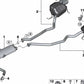 Embellecedor de Tubo de Escape para BMW E53 (OEM 18107512709). Original BMW