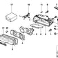 Cubierta Tapa De Luz Cruce Para Bmw E38 E83 . Original Recambios