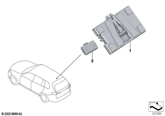 Telematics Communication Box 4 for BMW Series 2 G42, G87, U06, Series 3 G20N, G21N, G28N, G80, G81, Series 4 G22, G26, G82, Series 5 G60, Series 7 G70, i I20, X1 U11, U12 , X5 F95N, G05N, X6 F96N, G06N, X7 G07N, XM G09 (OEM 84105A9DCD7). Genuine BMW.