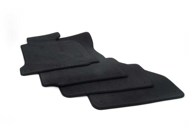 Velour Floor Mats Set for BMW 5 Series E39 (OEM 51478216208). Original BMW