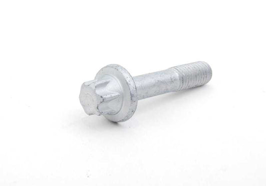 Aussentorx screw with knurling for BMW E81, E82, E87, E87N, E88, E36, E46, E90, E90N, E91, E91N, E92, E92N, E93, E93N, E39, E60, E84, E83, E83N, E85 (OEM 33217522164). Genuine BMW.