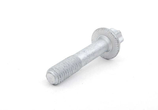 Aussentorx screw with knurling for BMW E81, E82, E87, E87N, E88, E36, E46, E90, E90N, E91, E91N, E92, E92N, E93, E93N, E39, E60, E84, E83, E83N, E85 (OEM 33217522164). Genuine BMW.