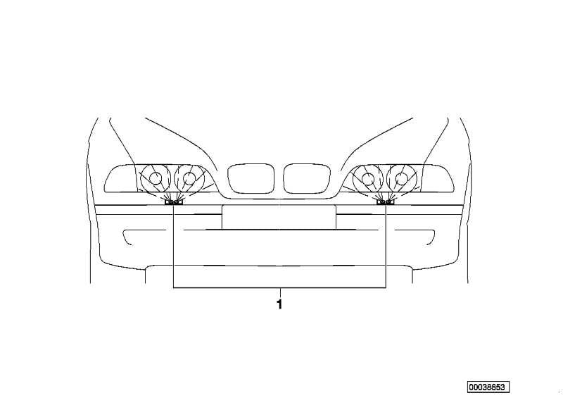 Tapa Tapita Lavafaros Para Paquete Aerodinámico M Bmw E90 E91 . Original Recambios