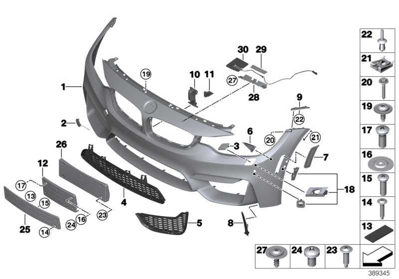 Tapa Lavafaros Adorno Tobera Inyección Imprimado. M Para Bmw F80 F82 F83 . Original Recambios