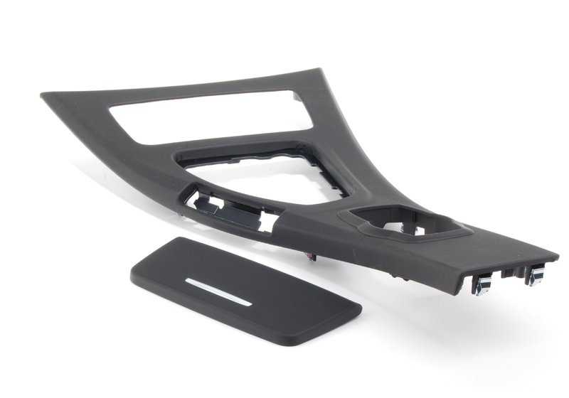 Front Center Console Trim for BMW 3 Series E90N, E92 (OEM 51167903960). Original BMW