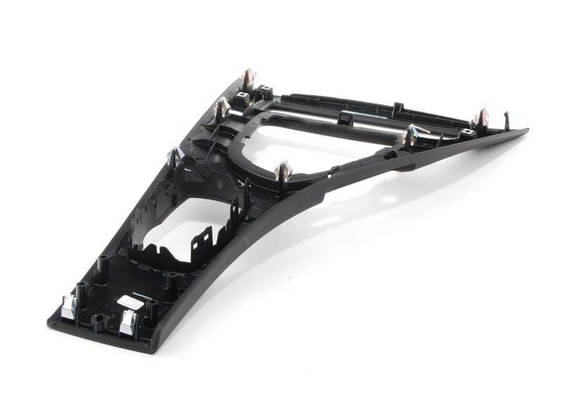 Vordere Mittelkonsolenabdeckung für BMW 3er E90N, E92 (OEM 51167903960). Original BMW