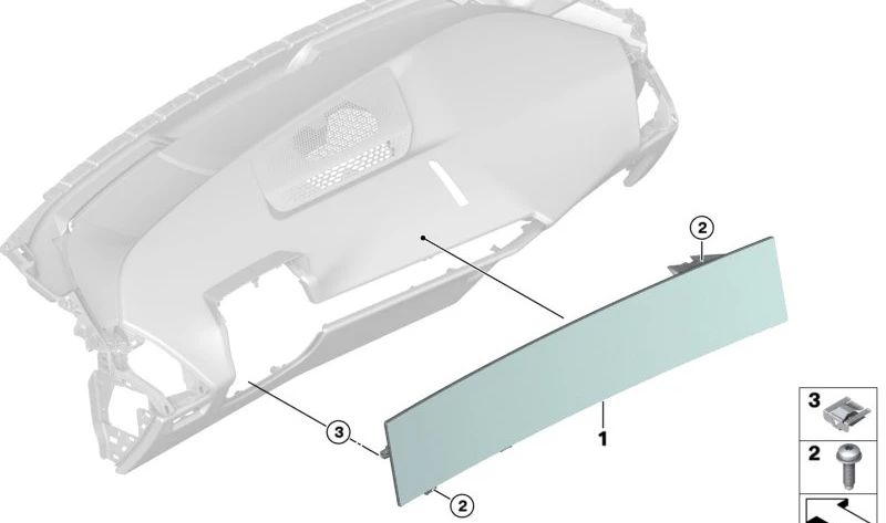 Pantalla multifuncional OEM 65505A6D1D6 para BMW {G05, F95, G06, F96, G07}. Original BMW.