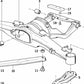 Cojinete de Goma para BMW E34, E32 (OEM 33171131903). Original BMW