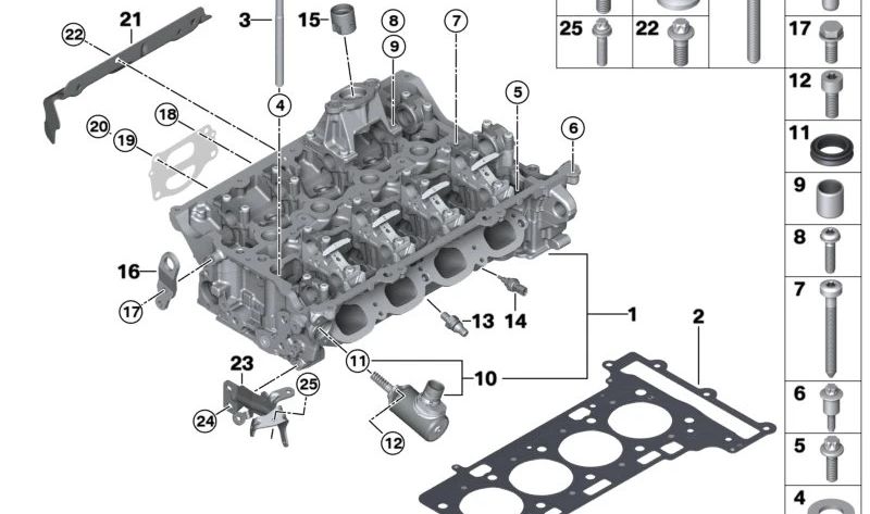 Tornillo hexagonal OEM 07119907332 para BMW F20, F21, F40, F52, F70, F22, F23, F44, F45, F46, G42, U06, F30, F31, F34, F35, G20, G21, G28, F32, F33, F36, G22, G23, G26, F07, F10, F11, F18, G30, G31, G38, G60, G61, G68, G32, F02, G11, G12, G70, G14, G