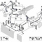 Tubería de avance de combustible para BMW F07, F10, F11, F06, F12, F13, F01N, F02N (OEM 11537649276). Original BMW.