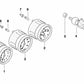 Indicador de temperatura exterior para BMW (OEM 62137893622). Original BMW