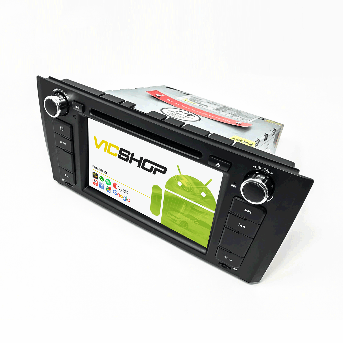 Pantalla Radio Android 8.1 Para Bmw Modelo E81 E82 E87 E88. ¡ahora Con Cámara Trasera De Regalo!