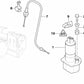 Throttle Actuator Ads 2 for BMW E36, E34, E32, E31 (OEM 35411163163). Original BMW