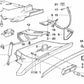 Lagerbock para BMW Serie 5 E34 (OEM 51161944479). Original BMW