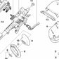 Crashscheibe para BMW Serie 3 E46, X3 E83 (OEM 32301095305). Original BMW.