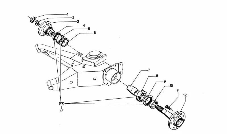 OEM Threaded Bolt 33411106765 for BMW 3 Series (E21, E30, E36, E46, E90, F30), 5 Series (E34, E39, E60, F10), Z3, Z4. Genuine BMW.