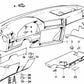 Soporte para BMW Serie 3 E30 (OEM 51451906532). Original BMW