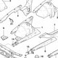 Sección del paso de rueda delantero izquierdo para BMW Serie 7 E38 (OEM 41148172503). Original BMW.