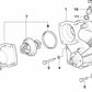 Brida de conexión con termostato OEM 11531704704 para BMW E38, E31, E32, E34 y E36. Original BMW.