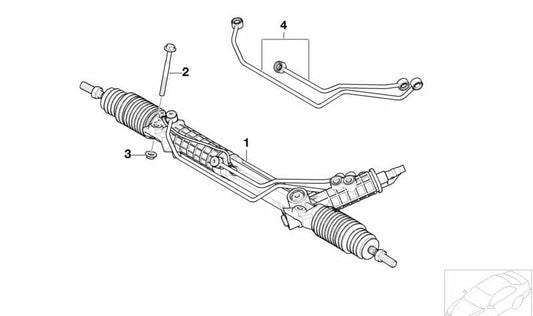 Hidrolenkgetriebe para BMW E52 (OEM 32138022576). Original BMW