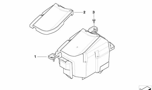 Aislamiento Acústico para BMW X5 E70, E70N, X6 E71, E72 (OEM 62309128267). Original BMW