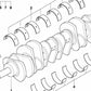 Cojinete de dirección Verde para BMW E60, E61, E63, E64, E65, E66, E53, E70 (OEM 11217522989). Original BMW