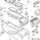 Soporte original para consola de teléfono OEM 51167110647 para BMW E46. Compatible con todas las versiones del modelo.