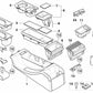 Cenicero con Persiana para BMW Serie 3 E46 (OEM 51168268342). Original BMW