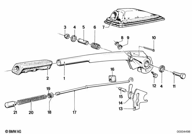 Needle bearing for BMW E23, 248 (OEM 11331261712). Genuine BMW