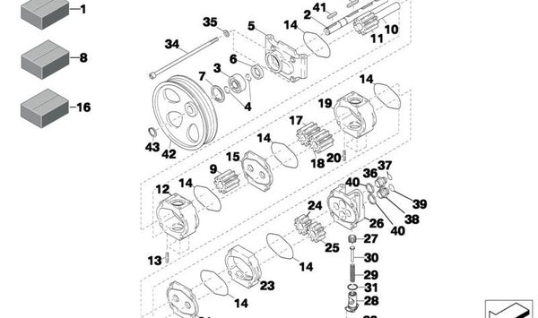 Anillo de retención OEM 11411415766 para BMW. Compatible con modelos: E34, E36, E38, E39, E46, E53, E60, E61, E63, E64, E65, E66, E81, E82, E83, E85, E86, E87, E88, E90, E91, E92, E93, F01, F02, F06, F07, F10, F11, F12, F13, F20, F21, F22, F25, F30,