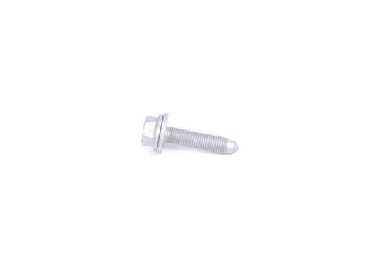 Tornillo hexagonal con brida para BMW Serie 1 E81, E82, E87, E88, Serie 3 E90, E91, E92, E93, Serie 5 F07, F10, F11, F18, Serie 6 F06, F12, F13, Serie 7 F01, F02, X1 E84, Z4 E89 (OEM 31106767497). Original BMW