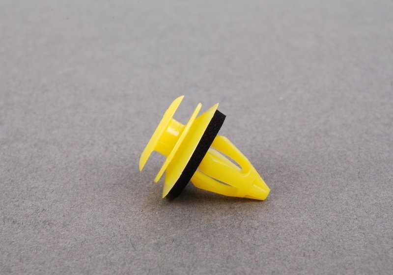 Clip amarillo para BMW i I01, I01N Z4 E85, E86 Z8 E52 (OEM 51417056298). Original BMW