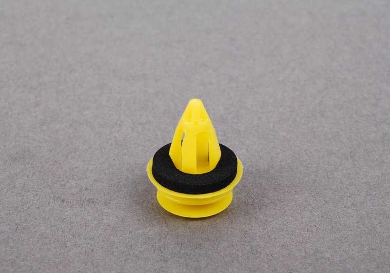 Clip amarillo para BMW i I01, I01N Z4 E85, E86 Z8 E52 (OEM 51417056298). Original BMW