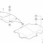 Cubierta Central para BMW Serie 7 E65, E66 (OEM 17117510908). Original BMW.