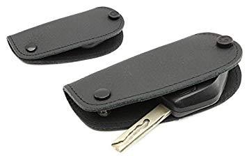 Funda Llave Bmw En Cuero Negro. Original De Accesorios