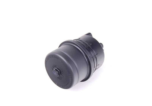 Oil Container for BMW E81, E82, E87, E88, E90, E91, E92, E93, F10, F06, F12, F13 (OEM 32416767161). Genuine BMW.