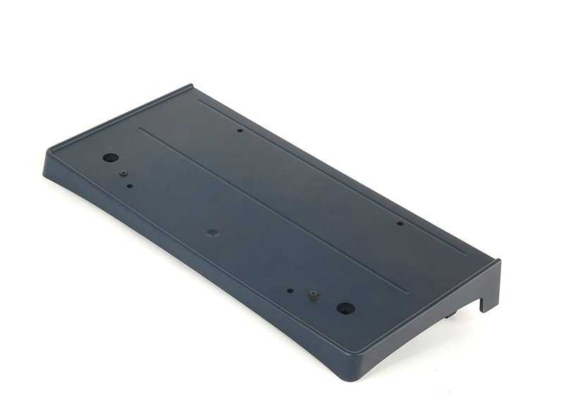 Base para matrícula para BMW Serie 5 E60, E61 (OEM 51117111743). Original BMW